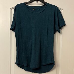 Madewell Classic Crewneck Tee in Teal - Women